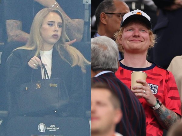 Obuzeti nogometnim ludilom: Ed Sheeran i Adele 'gubili živce' na utakmici