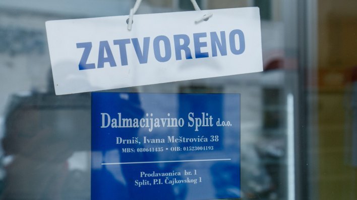 Stečaj Dalmacijavina: Blokada računa od 12,39 milijuna eura